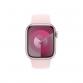 Apple Watch S9 GPS 41mm Pink Alu Case w Light Pink Sport Band - M/L