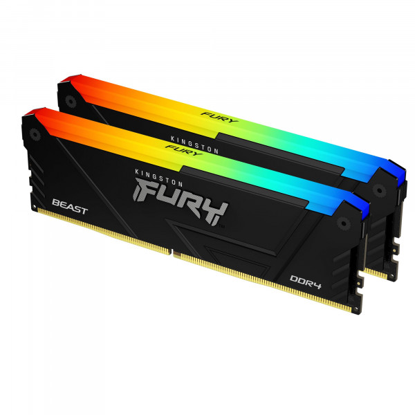 Kingston 32GB 3733MHz DDR4 CL19 DIMM Fury Beast RGB