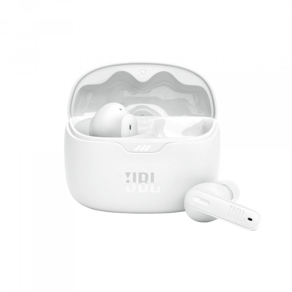 JBL TUNE BEAM True wireless noise cancelling earbuds White  