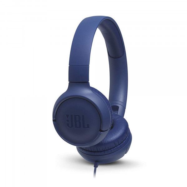 JBL T500 Wired On-ear headphones Blue