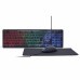 Gembird Keyboard & Mouse & Mousepad 3-in-1 backlight desktop set