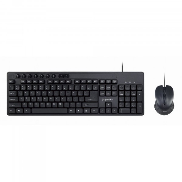 Gembird Keyboard & Mouse  Multimedia desktop set