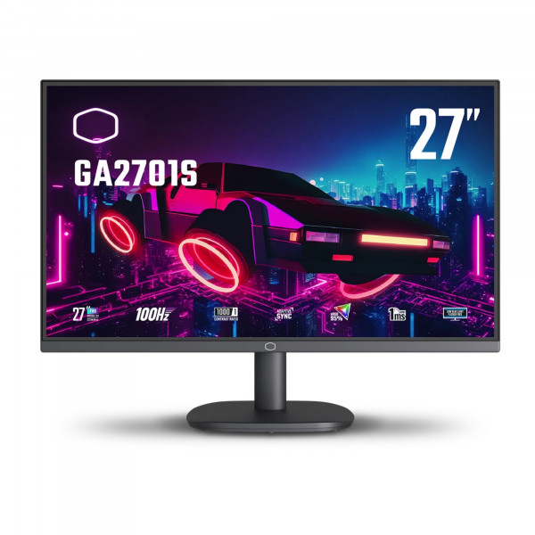 Cooler Master GA2701S is a 27-inch FHD monitor with 100Hz refresh rate and Adaptive Sync support