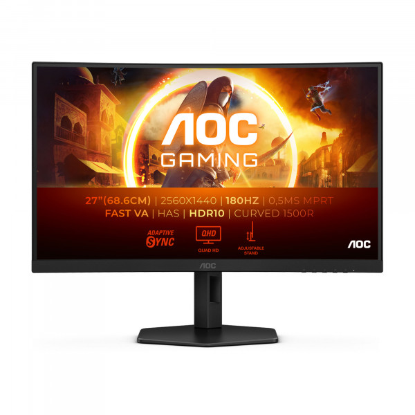 AOC QuadHD Curved LED Backlit Gaming monitor CQ27G4X