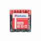 VERBATIM AAA BATTERY ALKALINE 4 PACK SHRINK