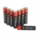 VERBATIM AAA BATTERY ALKALINE 8 PACK (HANGCARD)