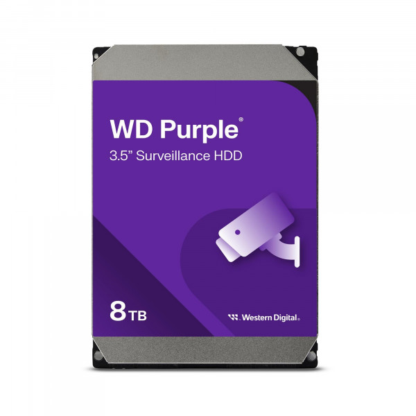 HDD 8TB WesternDigital Purple Sata-6