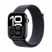 Apple Watch S10 GPS 42mm Jet Black Alu Case with Black Sport Band - M / L