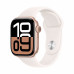 Apple Watch S10 GPS 42mm Rose Gold Alu Case with Light Blush Sport Band - M / L