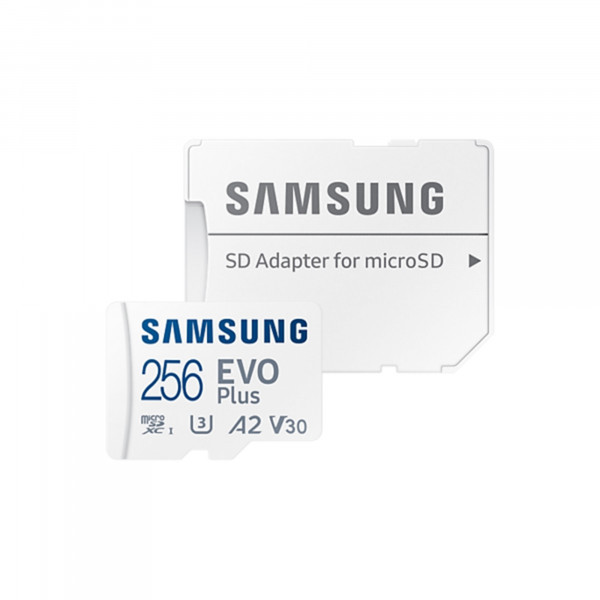 SAMSUNG 256GB EVO MircoSD+ Adater