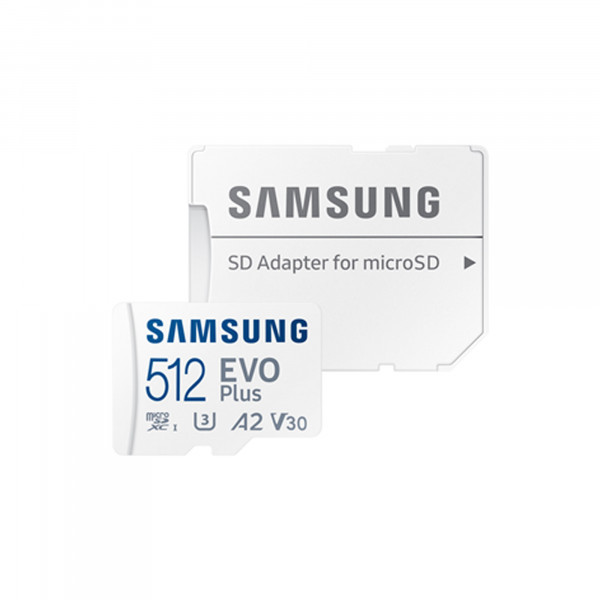 SAMSUNG 512GB EVO MircoSD+ Adater