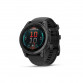 GARMIN fenix E Slate grey steel Black silicone band 47 mm