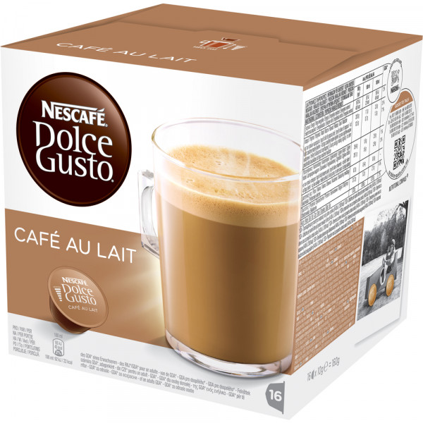 Nescafe Dolce Gusto Cafe au Lait кафе 160g (16 капсули)