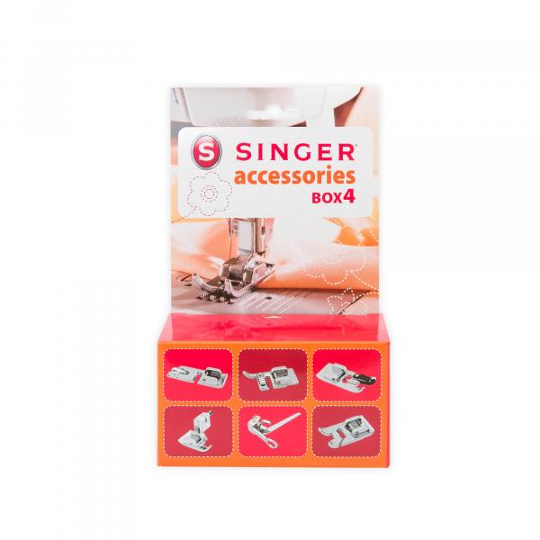 SINGER Кутија со додатоци за машина за шиење
