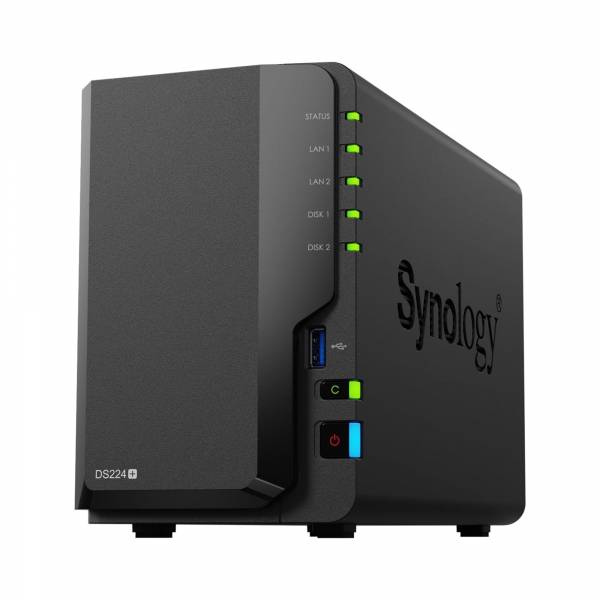 Synology NAS DS224+ 2-Bay NAS Enclosure